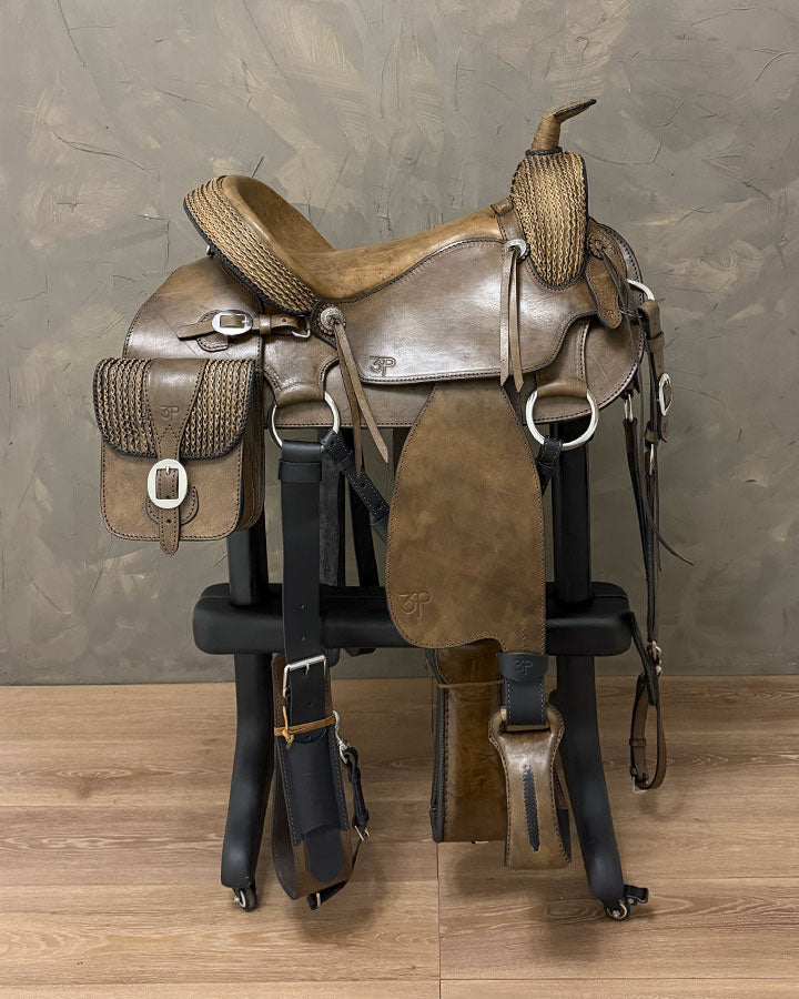 Silla Pellizcada 16" envejecido con negro 6185