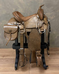 Silla de Espiga 15" envejecido con envejecido 6167
