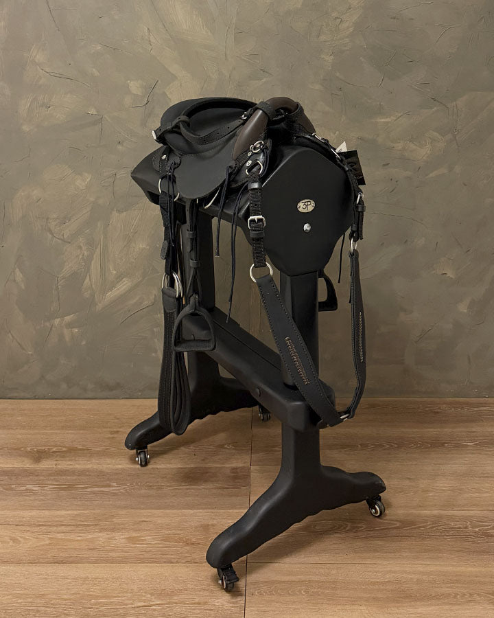 Tereque Impermeable de niño 12" negro con café