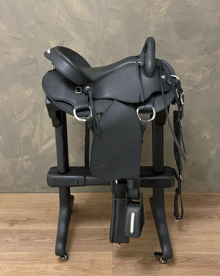 Tereque de Arco 17" negro con blanco 6247