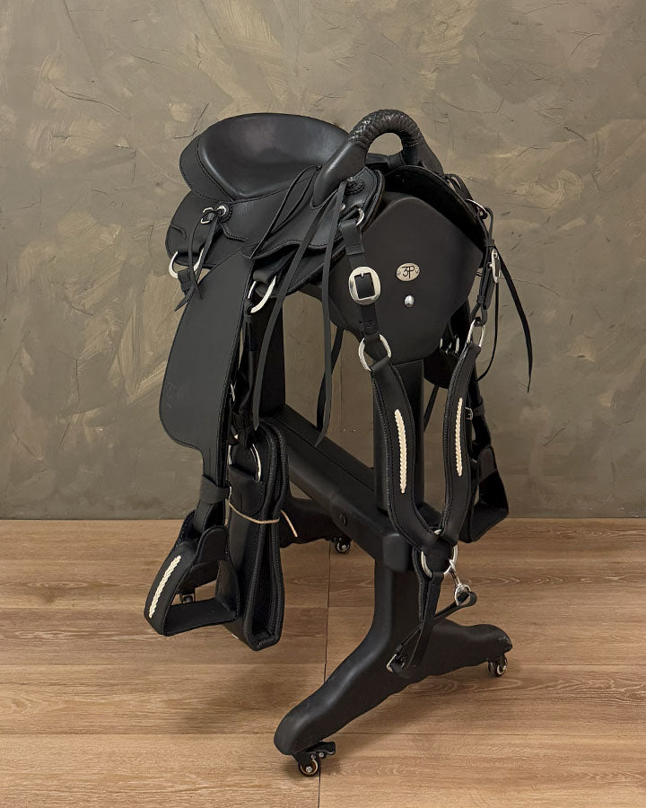 Tereque de Arco 16" negro con blanco 6280